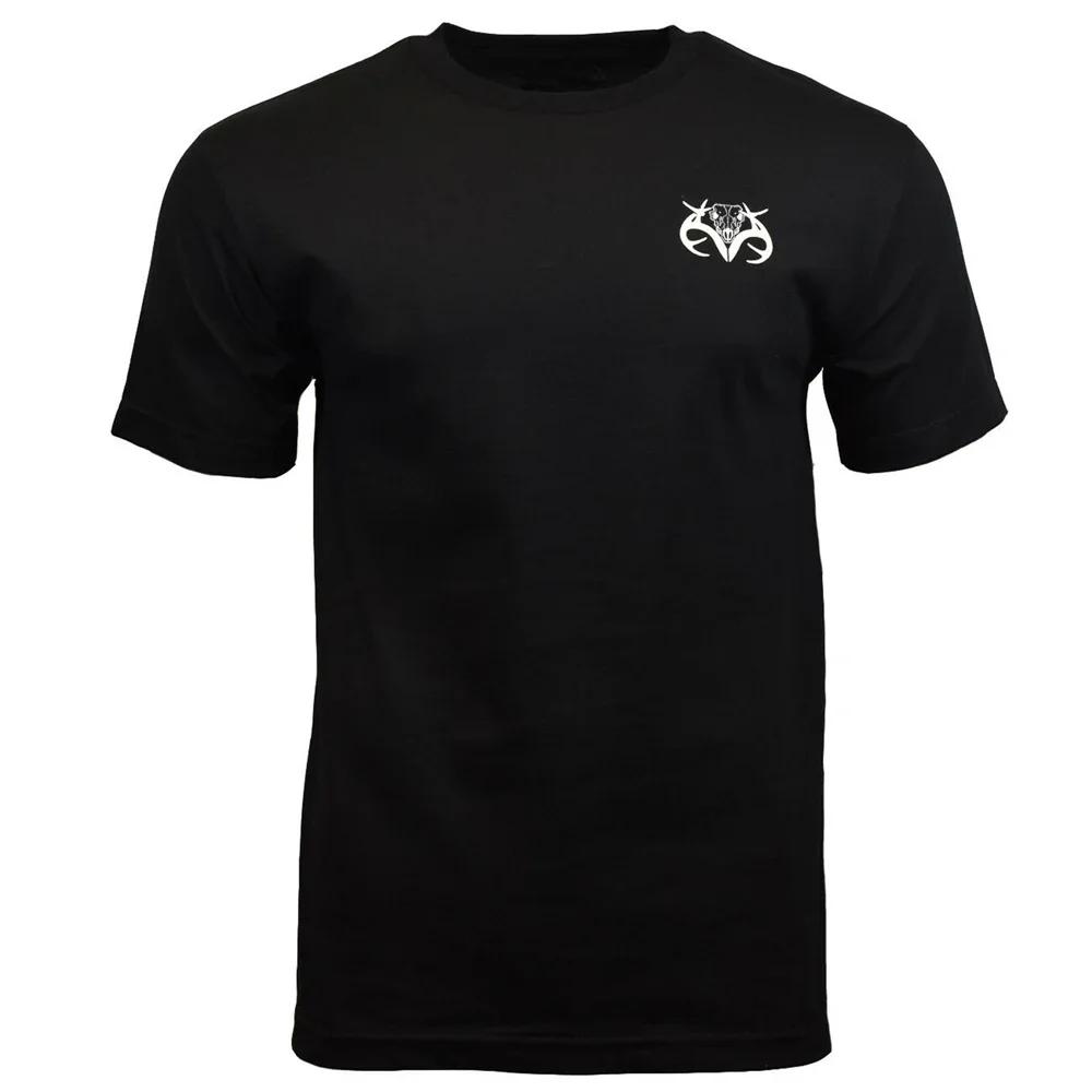 Fashion American Flag Deer Hunting Buck Horn TShirt Summer Cotton Short Sleeve ONeck Mens T Shirt New S3XL S