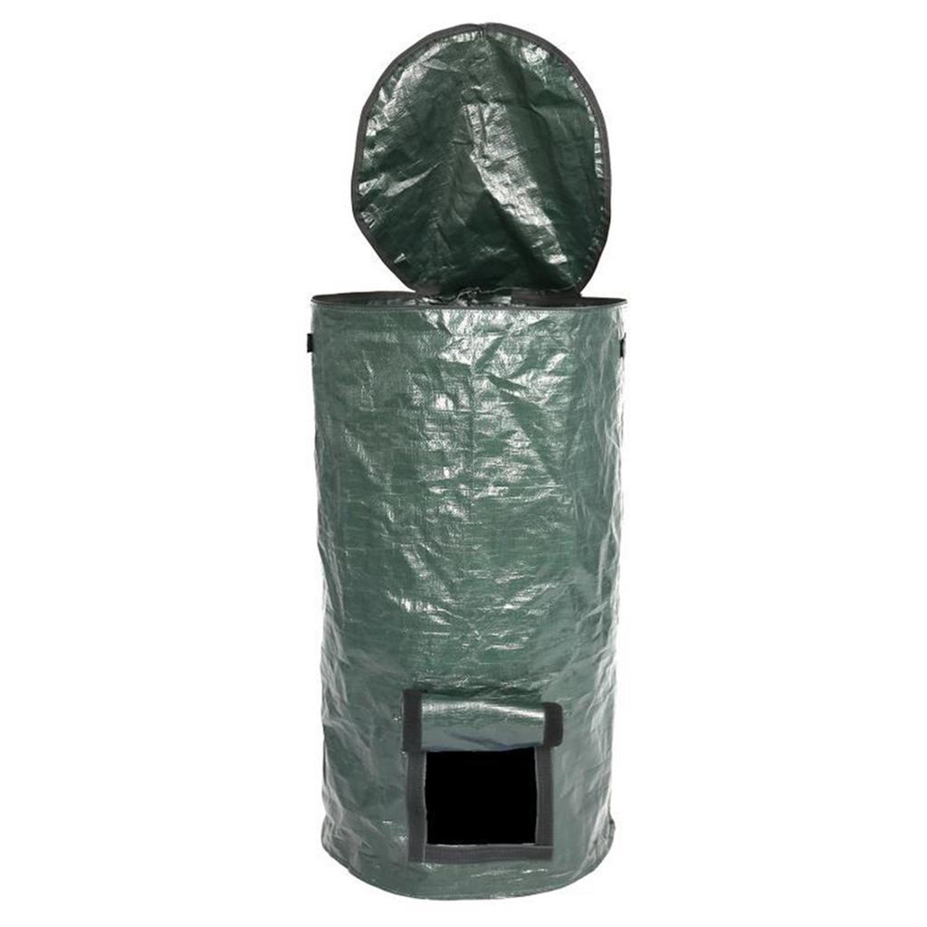 34Gallons trädgårdsavfallspåsar Ekologisk kompostpåse Grönsaksodlingskompostpåse Trädgårdsgrönsaksås