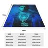 Anuel AA Blanket Singer Travelling Flannel Bedding Throws Super Soft Couch Chair Design Bedspread Gift
