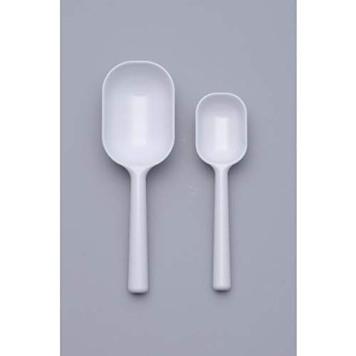 Inomata Chemical Co., Ltd. Measuring Spoon Short White Tablespoon & Teaspoon Set