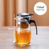 Teapot With Infuser Thickened Glass Heated Resistant Tea Pot One-button Filtering Tea Separation Kettle Tea