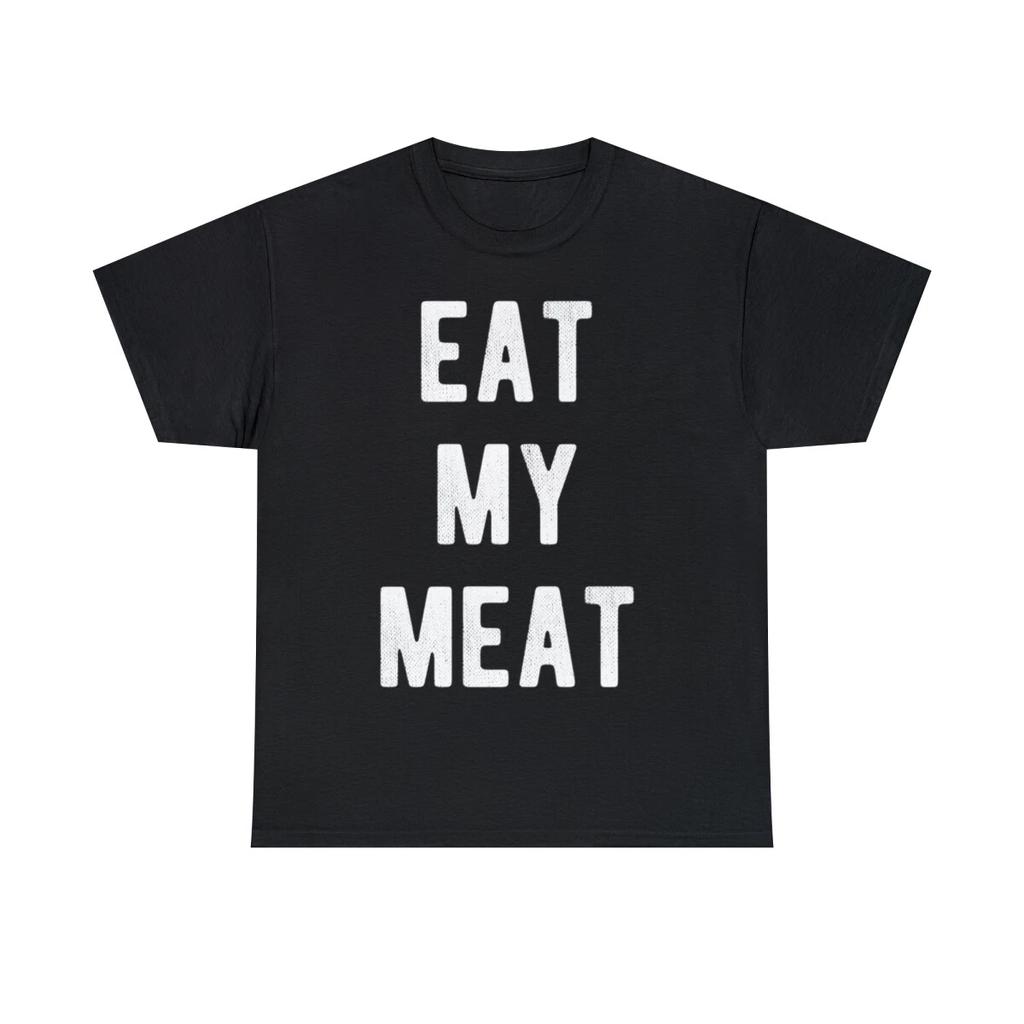 Eat My Meat BBQ Grill Graphic Tee Shirt, S-5XL