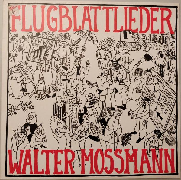 

Виниловая пластинка WALTER MOSSMANN Flugblattlieder US10L45 TrikontUnsere 1975 Германия Танцевальная Электроника Б/у
