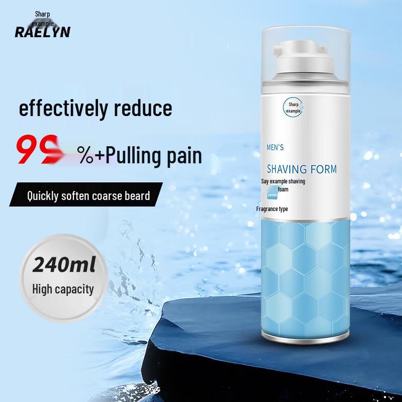 Realife Men s Moisturizing Shaving Foam Gel Dense Foam