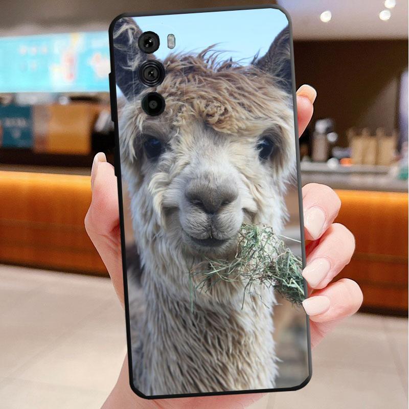 Lama Alpacas Animal Phone Case For Motorola Edge 60 50 40 Pro 60 50 40 30 Ultra Neo Fusion Moto G Play G Stylus G Carcasas