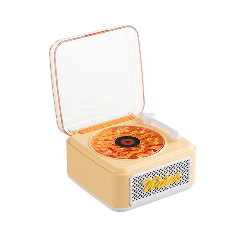White Noise Bluetooth Speaker Mini Retro Portable Vintage Sleep Aid Bluetooth Speaker wireless stereo ambient light subwoofer