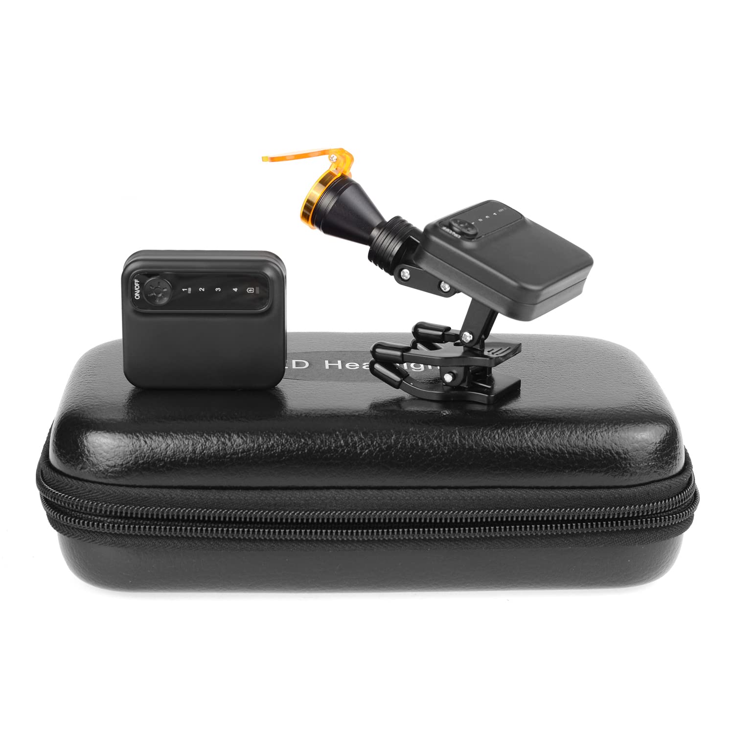 

Kurtvenid Wireless LED Light, 5W Clip Lamp, Cordless Spotlight, 4 Brightness Levels, Two Interchangeable LEDs, YF-014