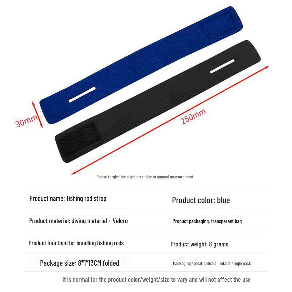 High Elasticity Fishing Rod Strap - Tackle Binding Accessory