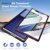 360° faltbare Vollhalterung Magnetische Hülle für Samsung Galaxy Z Fold 7 6 5 4 3 5G Stoßfest Mit gehärtetem Glas Schutzhülle