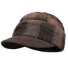Autumn and winter mother elegant temperament woolen ear cap women retro painter hat plaid cap showing small face