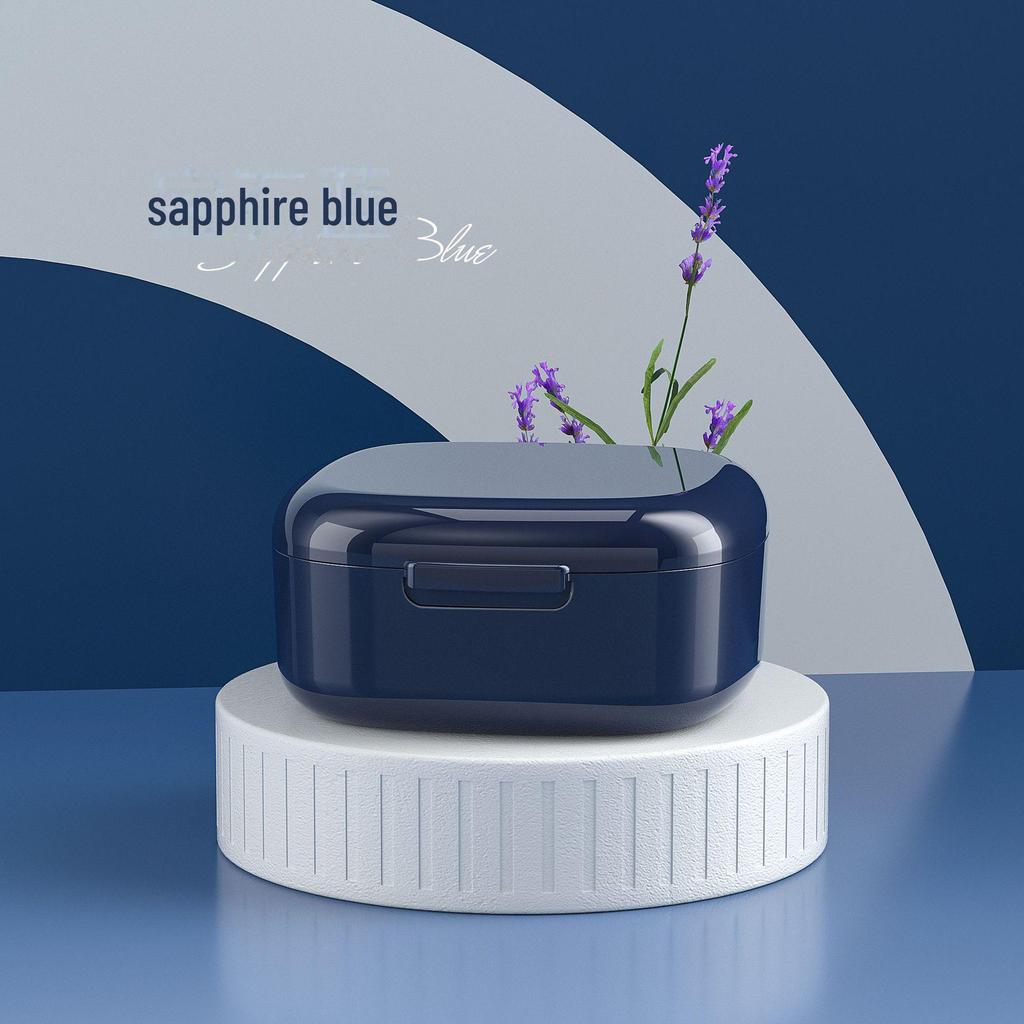 Mallette de nettoyage portable pour prothèses dentaires et appareils orthodontiques pour personnes âgées
