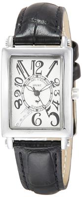 Michel Jurdain White X [Michel Jourdain] Watch, Sports, Diamond, Leather, Women's, Black, SL-3000-7, Women's