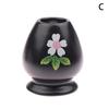 1Pieces Japanese Matcha Whisk Holder Teaware Matcha Ceremony Matcha Whisk Container Handmade Whisk Holder Outdoor Tableware