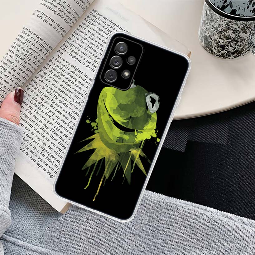 Green frog Phone Case for Samsung Galaxy A17 A16 A15 A14 A13 A57 A56 A55 A54 A53 A37 A36 A35 A34 A33 A26 A25 A24 A23 Galaxy A16