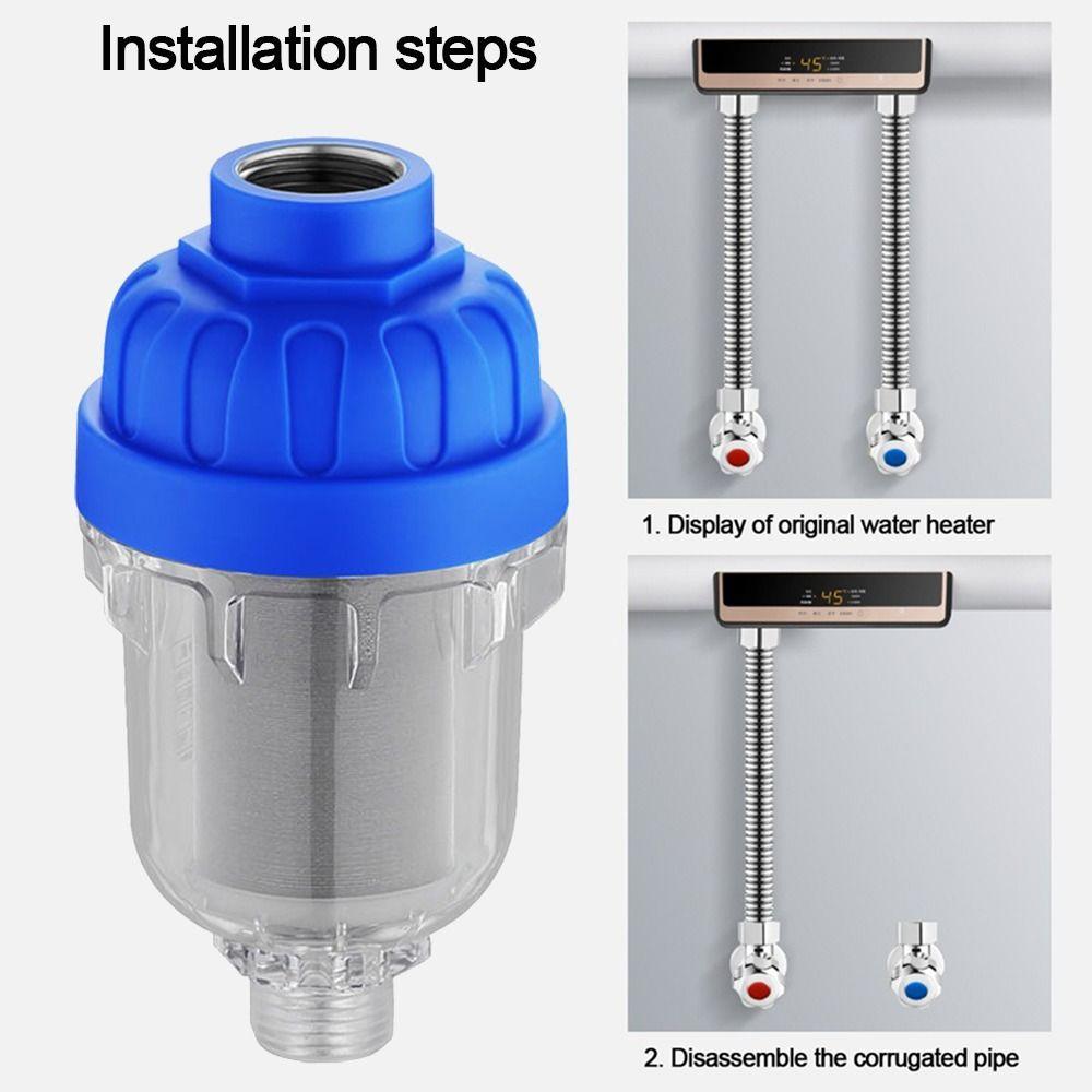 Pre-filter Tap Water Front Water Filter Stainless Shower Filter  Household Bathroom Fittings