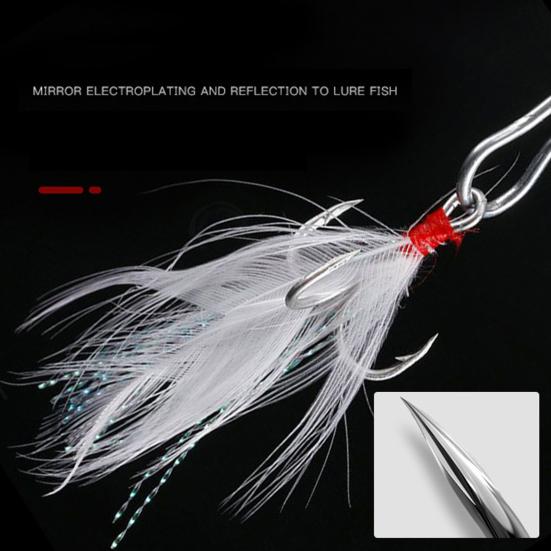 15g 5.64cm Galvanisierter Köder Paillette Scharfer Haken mit Spinner Super Blutegel Drei Haken Leuchtende Köder für Draußen