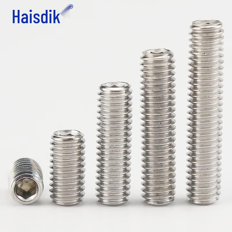 HAISIDIKE HK-204 304 Stainless Steel Headless Set Screws
