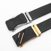 Men'S Belt No Standard Casual Belt Foreign Trade Youth Simple Automatic Buckle Imitation Leather Iron Buckle Belt