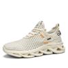 Sommer neue tägliche Lauf-Sport-Schnür-Trend-Herrenschuhe Mesh-Netz atmungsaktiv Low-Top Klingenboden - Viertel