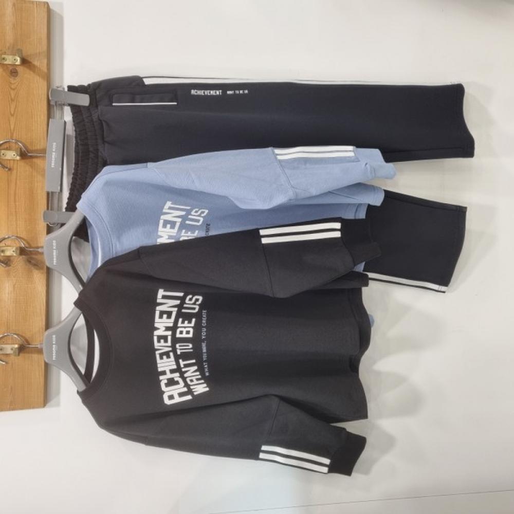 

[Renoma Kids] Renoma Kids Alten U jUnior Boys Training Set Начальная школа ученика Верхний и нижний комплект Одежда для средней школы R2419t184 R2419p251 black 02/150