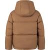 adidas Women Sportswear Puff Down Hooded Jacket Desert Brown Regular Fit 80% Duck Down Warm Winter Casual Coat JV6191
