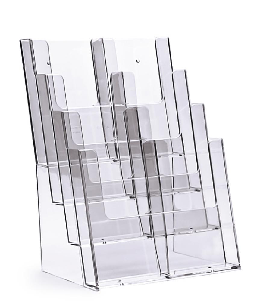 Desk stand 8xDL (99x210mm)