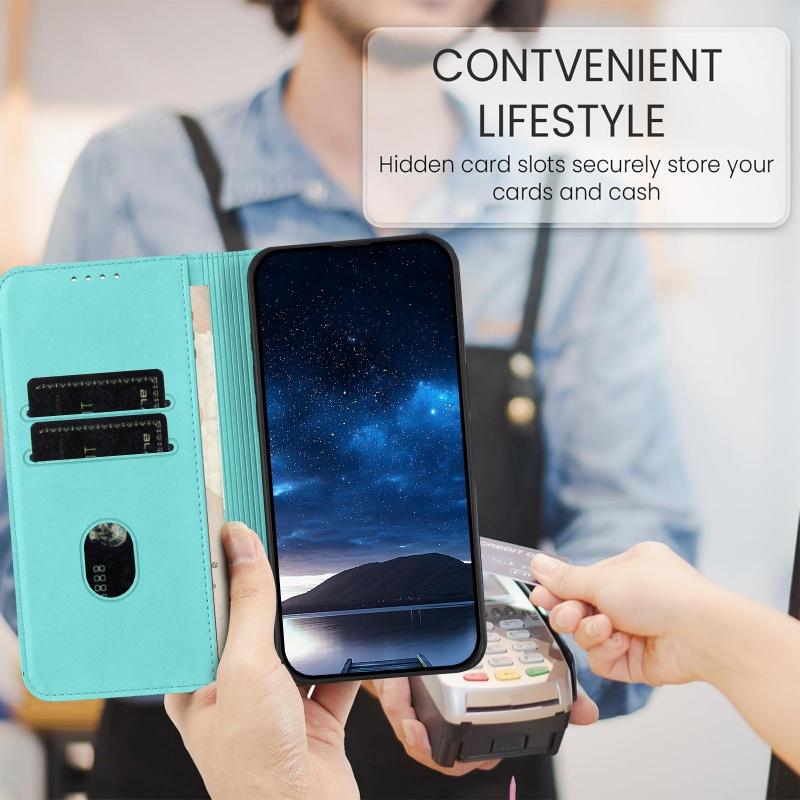 Magnetischer Klapp-Portemonnaie-Halter Leder-Handyhülle für Google Pixel 10 Pro XL 9 9A 8 8A 7 7A 6 6A Stoßfeste Geldbörse Kartenhülle Coque