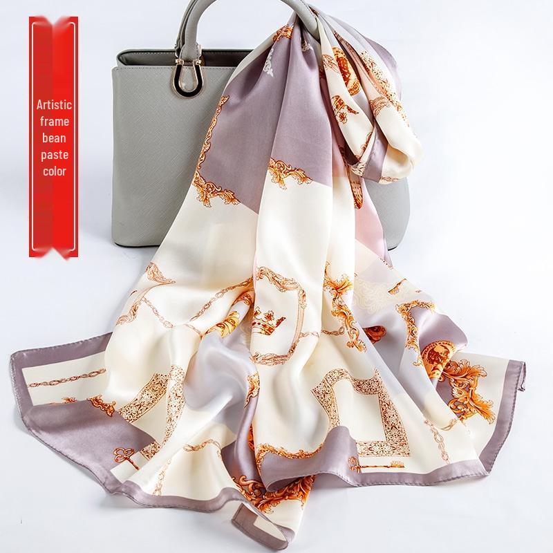 HANDUNYOU Mulberry Silk Scarf Gift Set