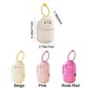 Cartoon Alpaca Medicine Storage Box Moisture-Proof Large Capacity Mini Pill Case Sealed with Lanyard Pill Organizer