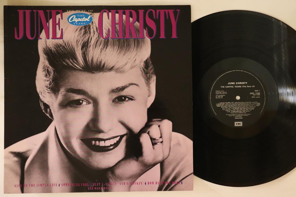 LP Record JUNE CHRISTY - Best Of The Capitol Years EMS1336 EMI 1989 UK Jazz Used