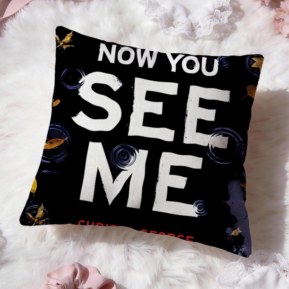 Movie N-Now You See MeS Cushion Cover Premium Comfort Reversible Pillow Cove -Two in One Design for Any Room & Car Interior