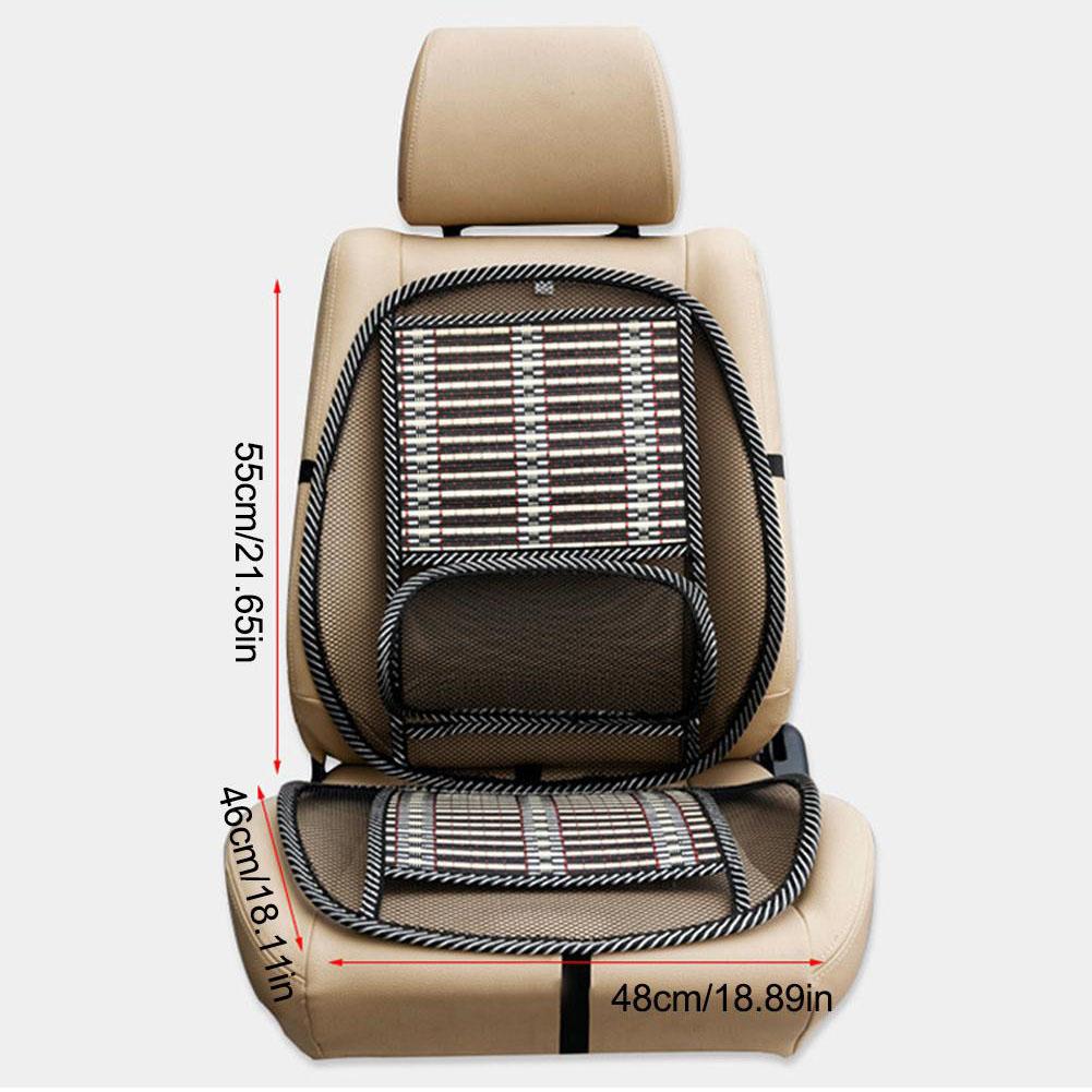 Mesh Car Seat Cushion Waist Protection Waist Support Breathable Lumbar Pillow Office Chair Back Pain Auto Accessories