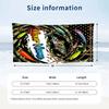 Decorative Artwork Theme Beach Towel Personalized Custom Name & Text Soft Quick Dry Beach Towel for Swimming Travel
