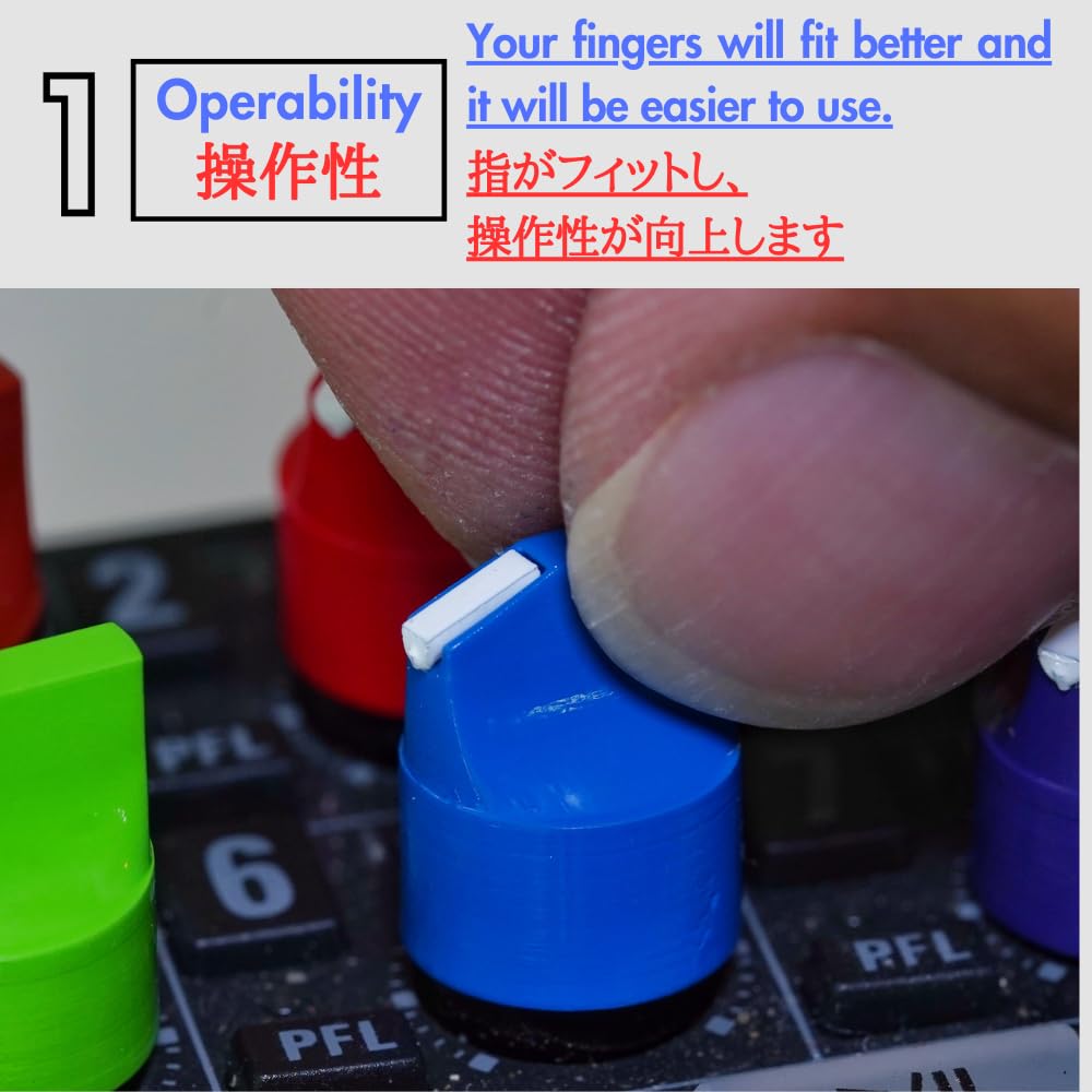 ZOOM F8n F8nPro Extension Knob KNOB Zoom Mixer Color