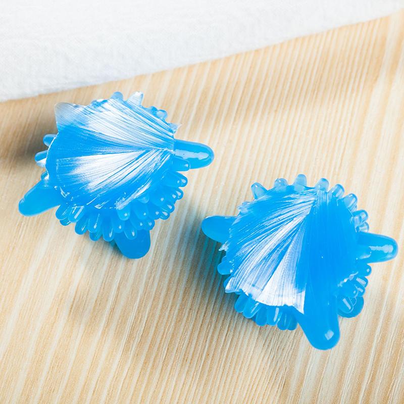10Pcs/bag Laundry Ball For Household Cleaning Washing Machine Clothes Softener Silicone PVC Reusable Cleaning Ball