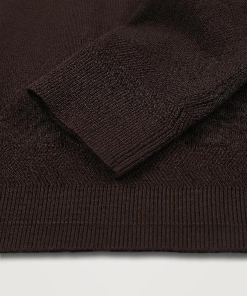 PANICALE Crew Neck Viscose Blend Sweater 3 Colors