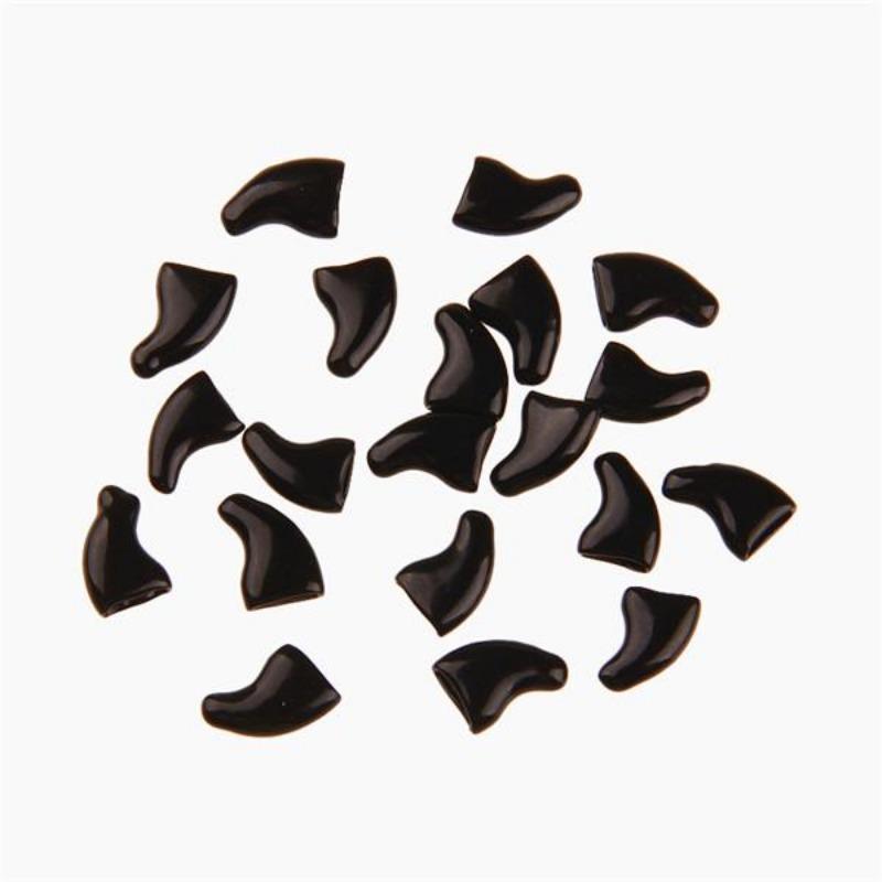 20Pcs Silicone Soft Cat Fingernail Cover Cat Paw Claw Pet Nail Protector Cat Fingernail Cover Glue
