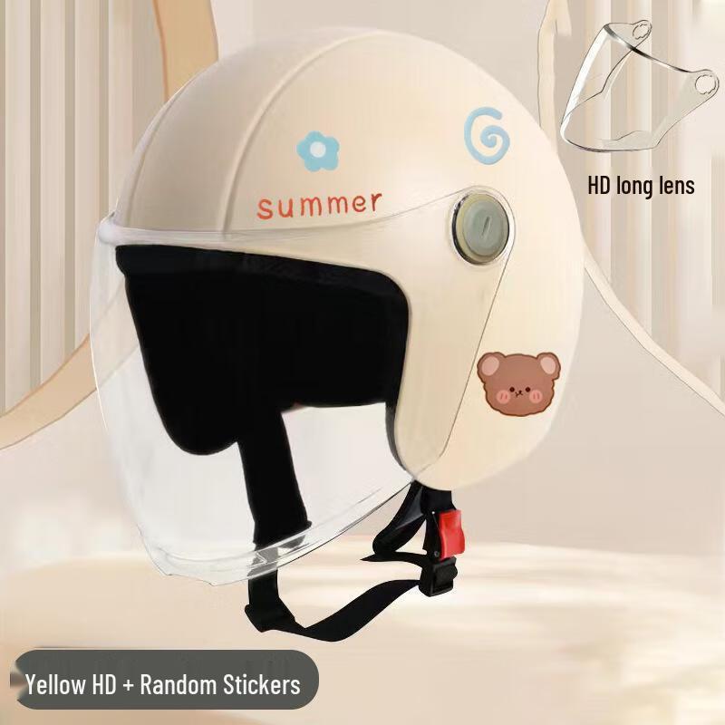 LISHI Winter Warm Electric Bicycle Half Helmet 1