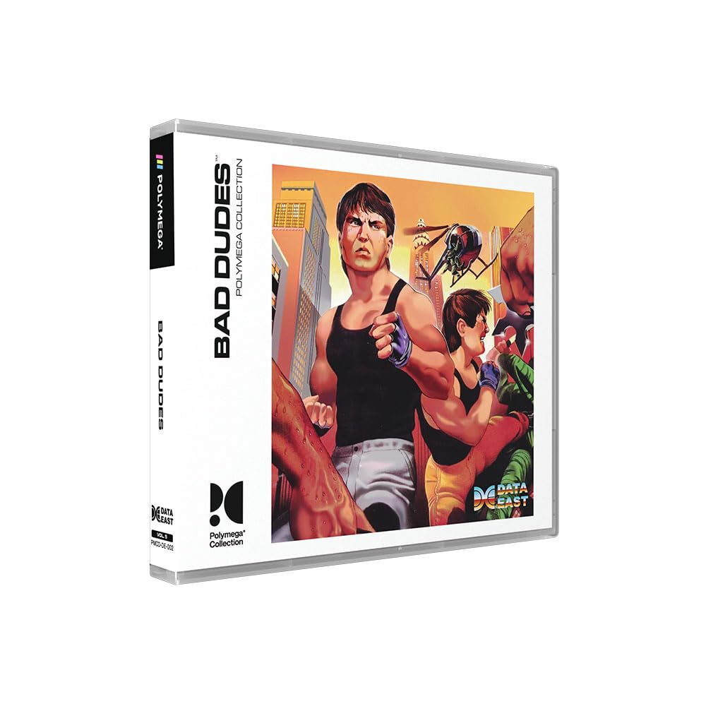 

Коллекция Polymega Bad Dudes Включает 4 BAD DUDES BAD TWO TWO CRUDE [Polymega] [Vol. 5] названия VS. DRAGONNINJA™ / DUDES™ / CRUDE™ / DUDES™