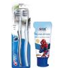 Gum Care Toothbrush & Spiderman Kids Toothpaste Bundle