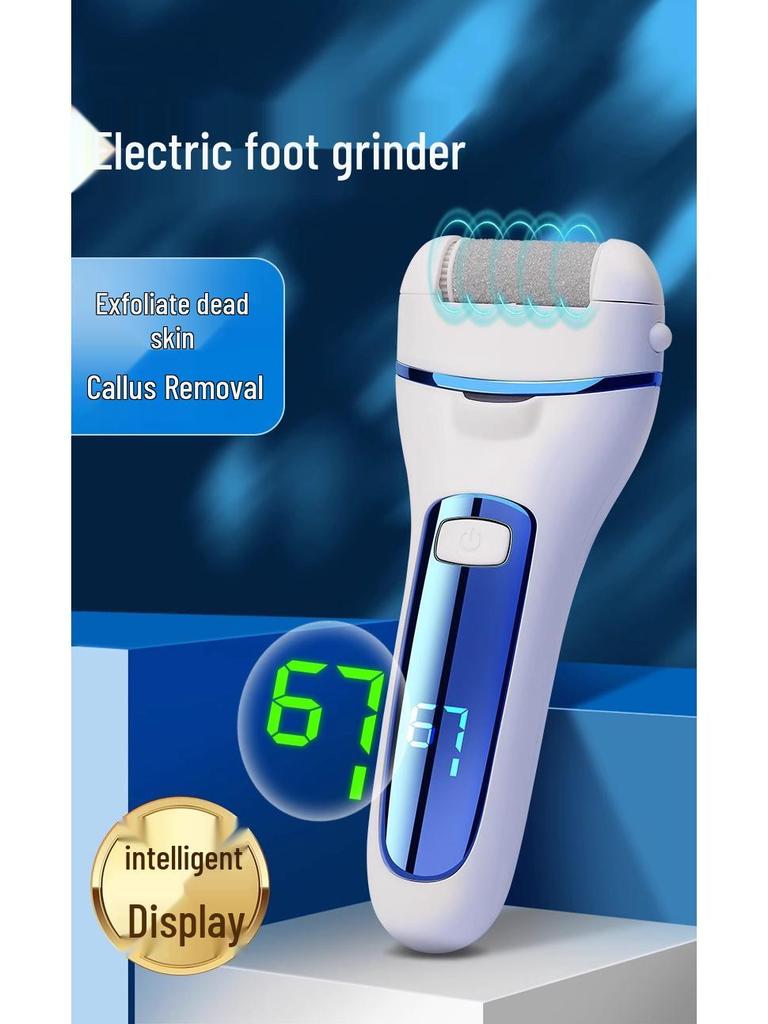 Digital Display Electric Callus Remover & Foot Scrubber Pedicure Tool