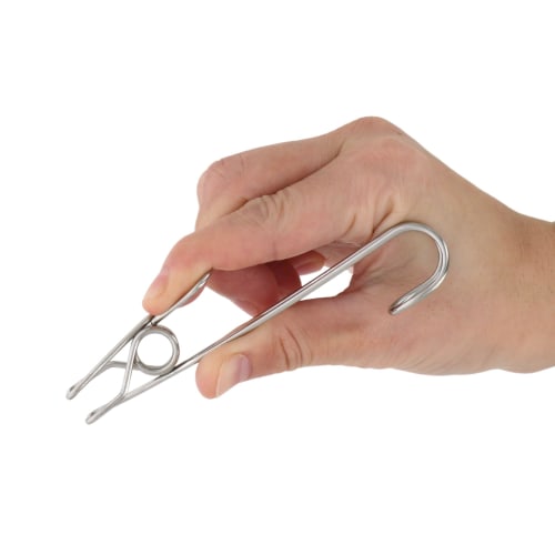 Takagi KANUCHI OUTDOOR Hanging Clips, 5-Piece Set, Rust-Resistant and Durable Stainless Steel Clothespins, Clips, Hooks, for Outdoors, Camping, and Ou