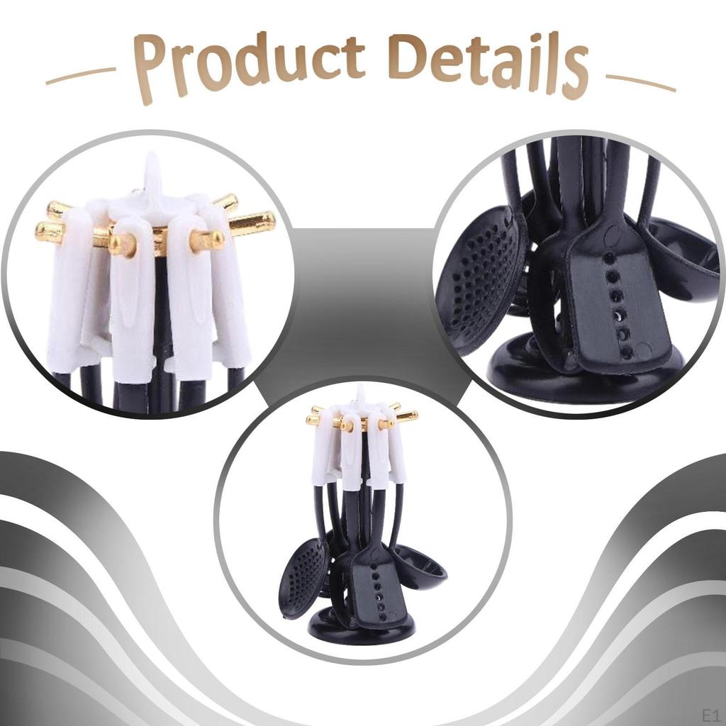 7-piece Dollhouse Cookware Set, Realistic Miniature Accessories