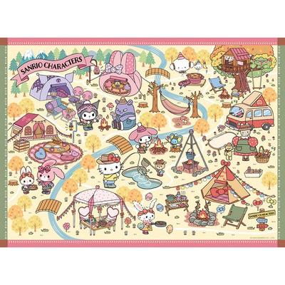 Toys & Puzzles Sanrio Fall Camping 500 Pieces SAN-A05-056 Jigsaw Puzzle, Mixed Colors Jigsaw Puzzle, Childrens Games, Educational Toys