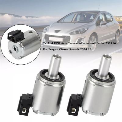 2x Pro AL4 DPO Elektromagnetický ventil automatické převodovky 257416 Pro Peugeot Citroen Renault 2574.16