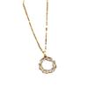 Simple Temperament Zircon Light Luxury Ring Clavicle Chain Small Retro Necklace Women