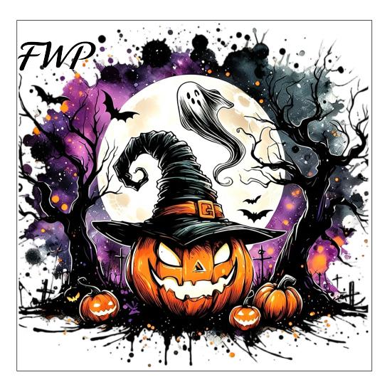 Waterproof Skeleton Wall Stickers Halloween Static Window Clings, Watercolor Pumpkin Ghost Skull Decals, No Festive Party Murals Glue Glass for Living