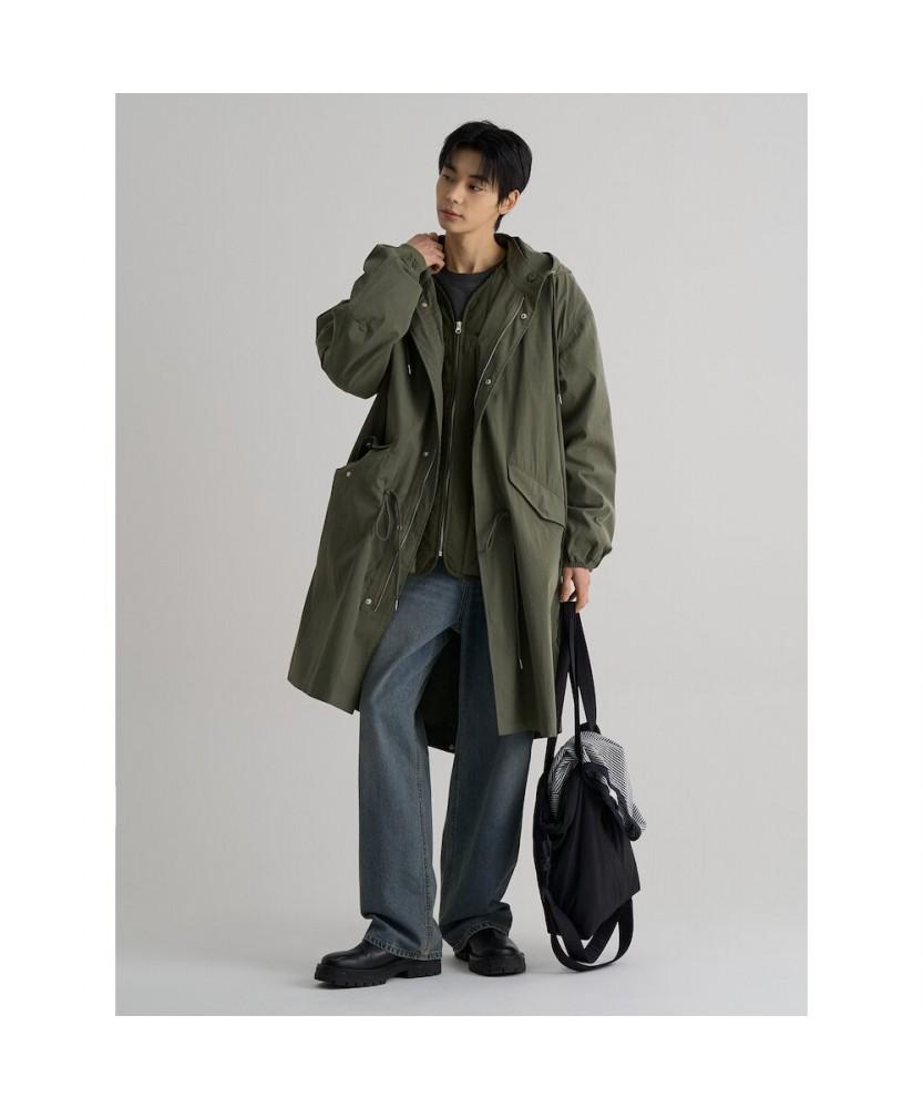 8Seconds Liner Detachable Fishtail Hooded Long