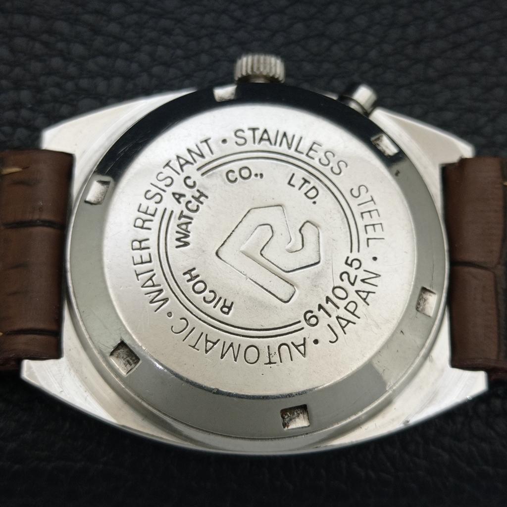 VINTAGE RICOH R31 AUTOMATIC JAPAN MENS ORIGINAL DIAL WATCH A707999-1