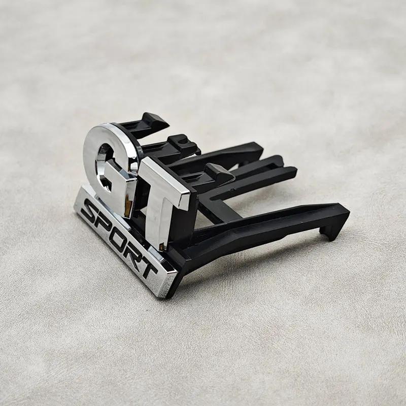 VW GTI GOLF 2026 Caliente Para VW VOLKSWAGEN Emblema de Logo GT Sport 3D ABS Insignia de Rejilla Frontal de Coche Para Volkswagen VW Polo Golf 5 MK5 Pass